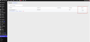 Pop-up Active-button
